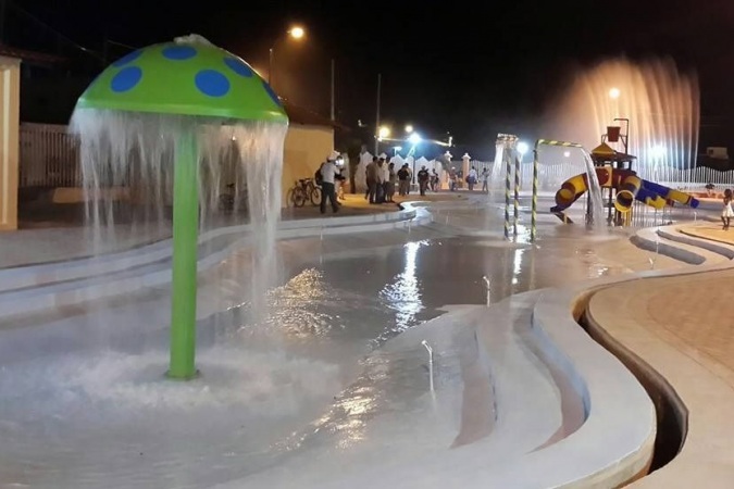Malecón acuático Yaguachi